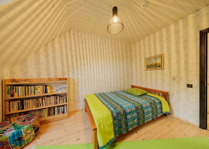 منزل ريفي Puhkemaja With Padel Court